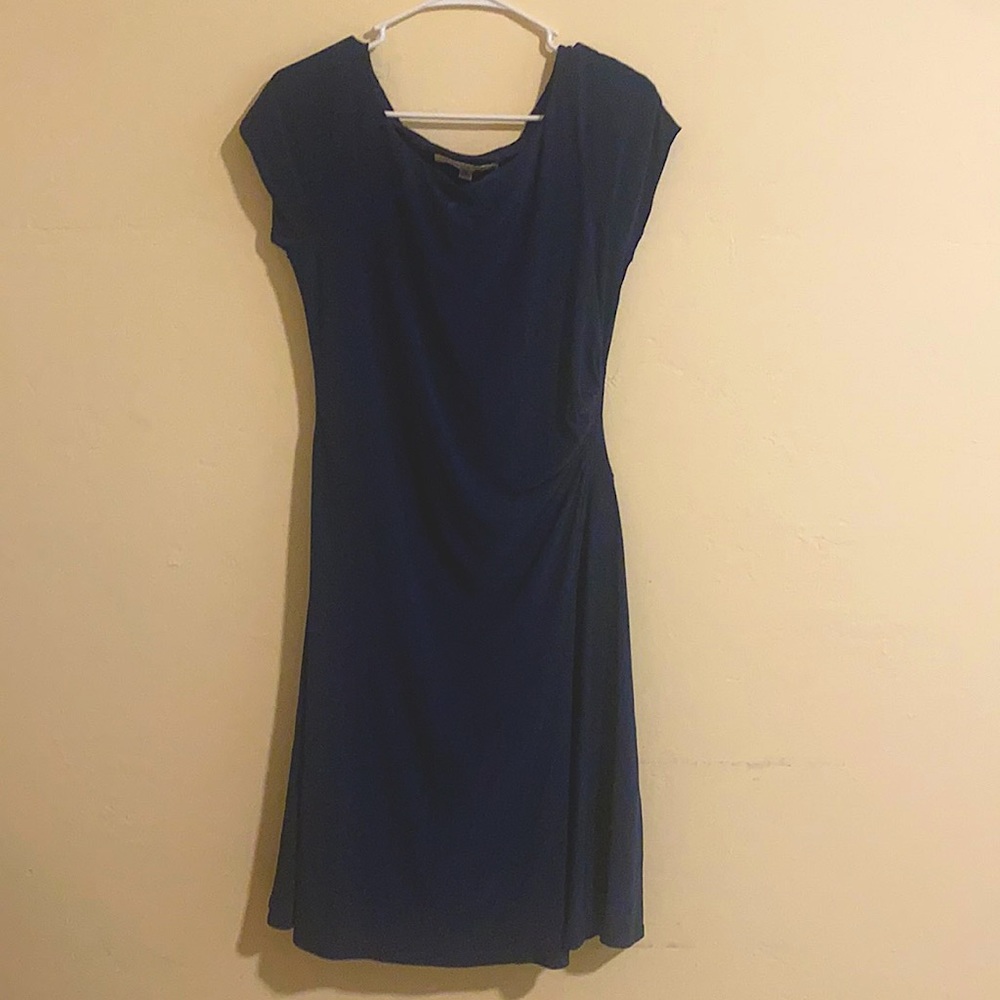 Dress Navy cap sleeve